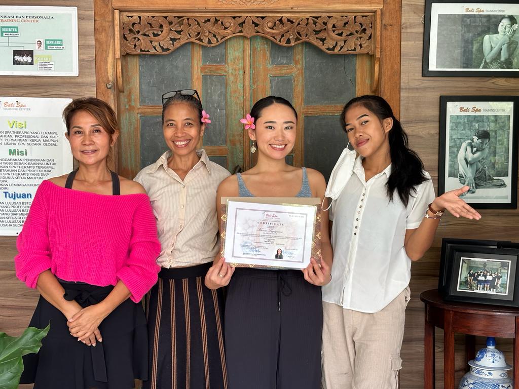 Short Course Bali Spa Training Center Sanur